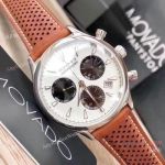 Copy Movado Celestograf Chronograph Watches White Dial